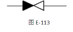 止回阀图形符号图片